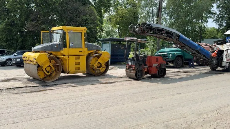 У Полтаві ремонтують одну з найаварійніших вулиць