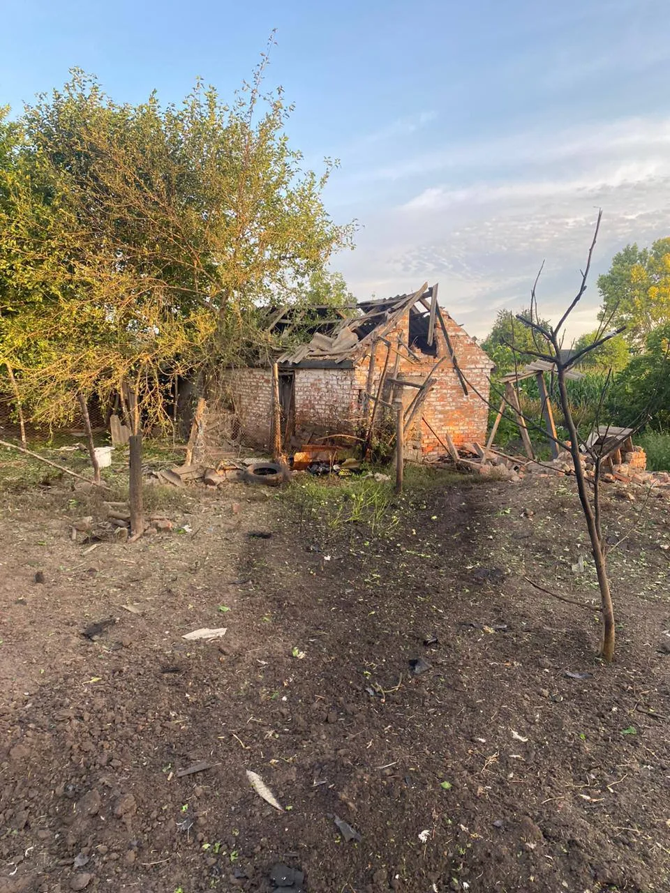 На Полтавщині впали уламки збитих дронів
