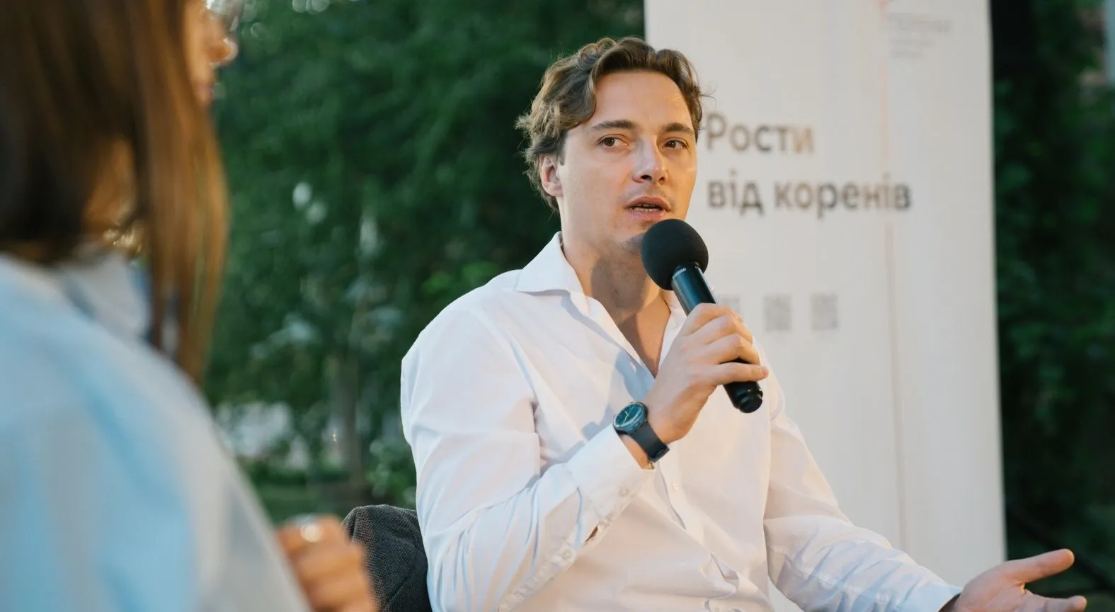 Книга, що з’явилася завдяки зламаній нозі – Андрій Любка презентував у Полтаві новий роман