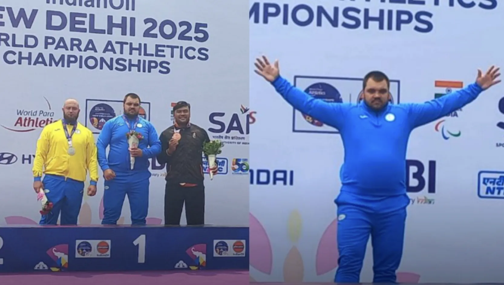 Спортсмен із Полтавщини Олександр Яровий виборов золоту медаль на Чемпіонаті світу з параатлетики