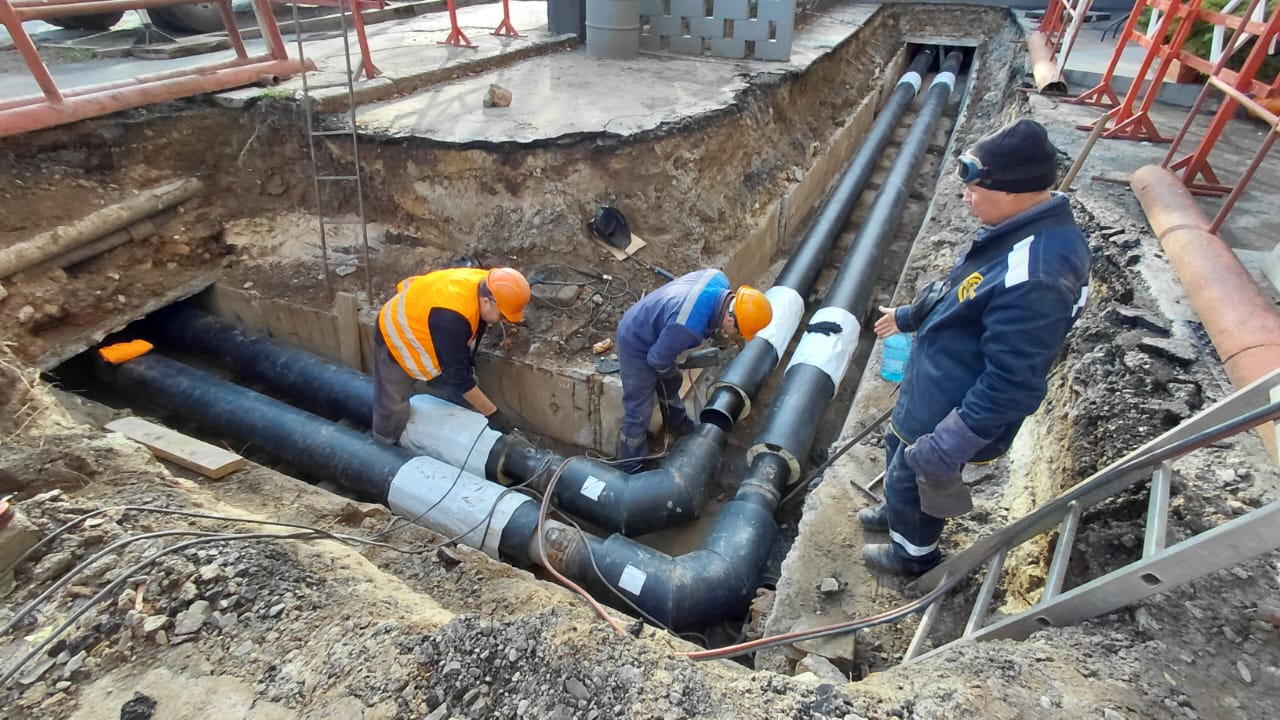 У Полтави завершили ремонт ділянки тепломережі на маршруті «Шлях ветерана»