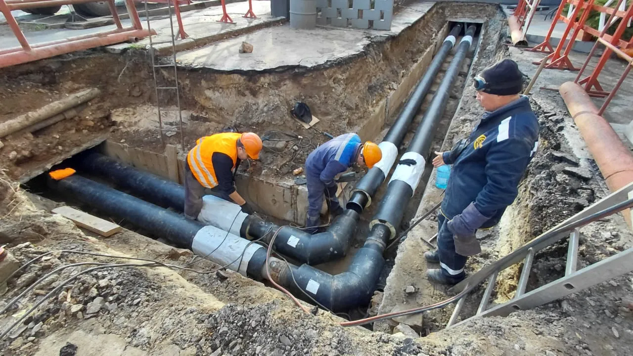 У Полтави завершили ремонт ділянки тепломережі на маршруті «Шлях ветерана»