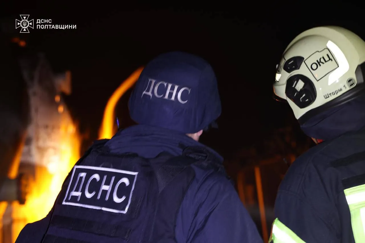 Росіяни вдарили по Полтавщині: частина області без світла й води, є поранений