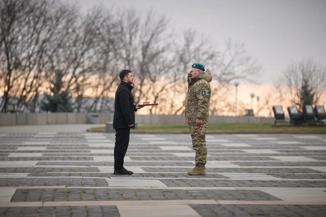 Президент нагородив воїна-лісівника з Полтавщини