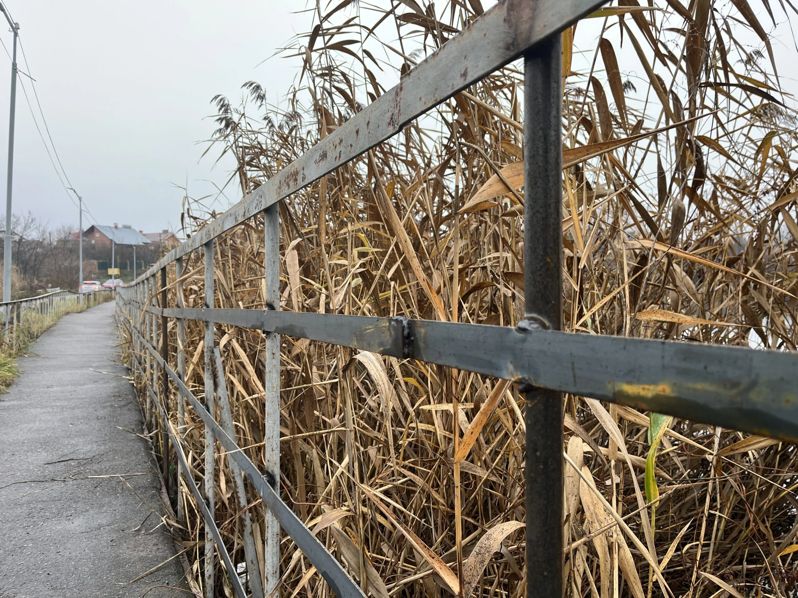 На Рибцях у Полтаві відремонтували пішохідну частину мосту