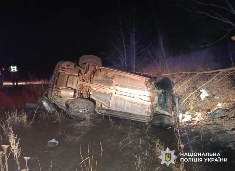 В аварії на Полтавщині загинув водій