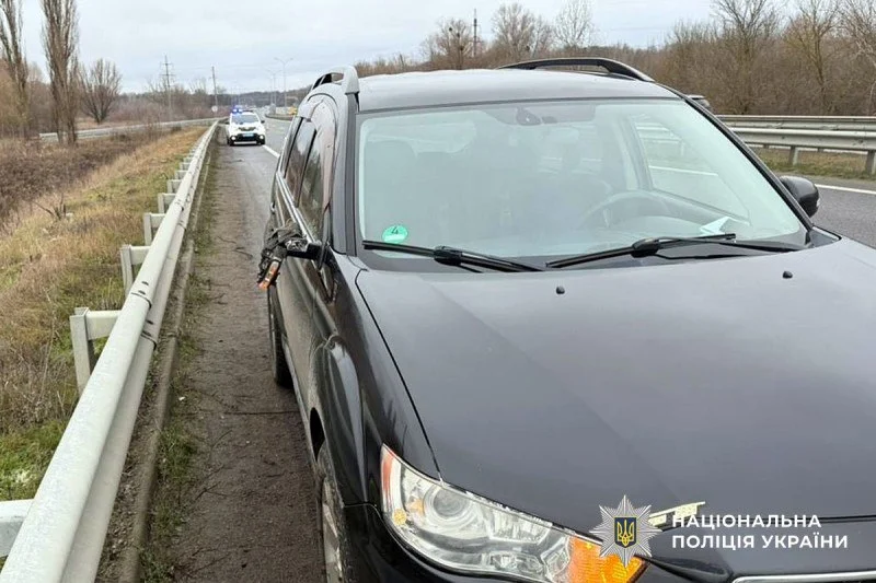 На Полтавщині автомобіль збив пішохода 