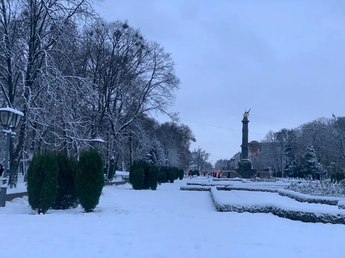 У перші дні січня на Полтавщині прогнозують морози й сніг з дощем