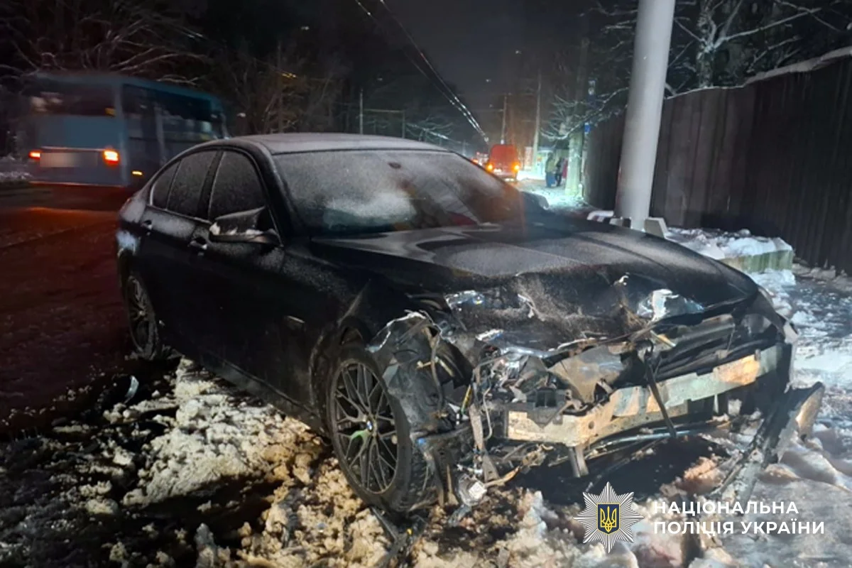 У Полтаві в ДТП поранений водій