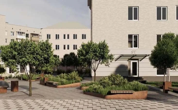 У Полтаві з’явився новий сквер