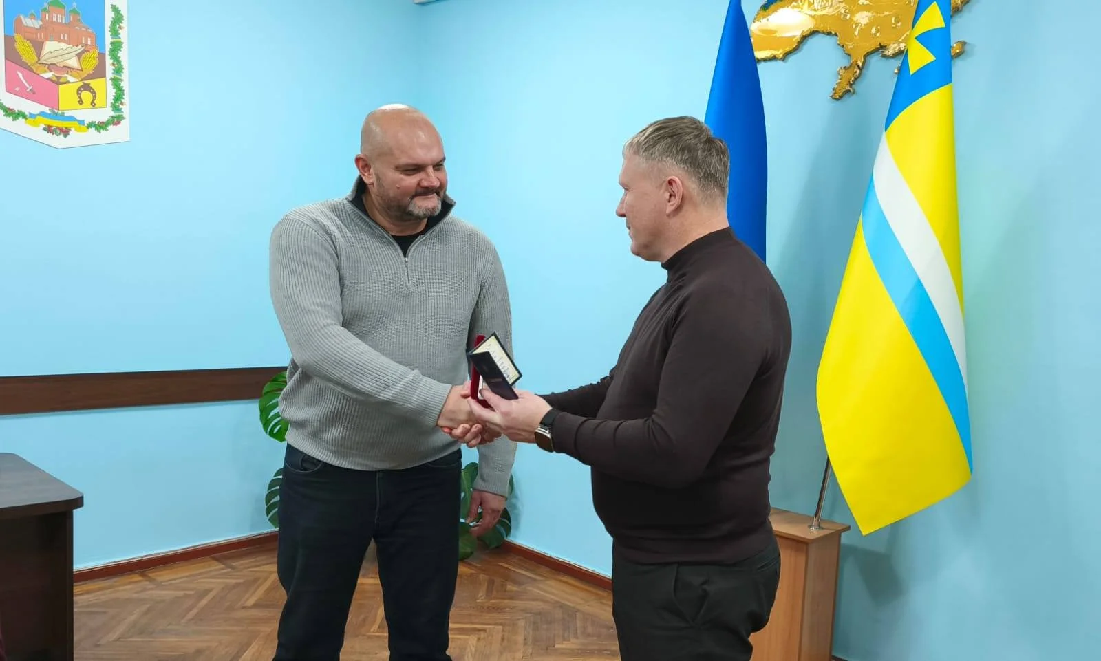 Воїна з Полтавської області нагородили почесною відзнакою