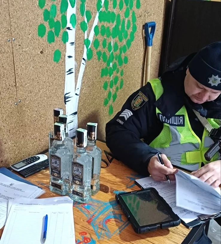 На Полтавщині в магазині виявили алкоголь без акцизних марок