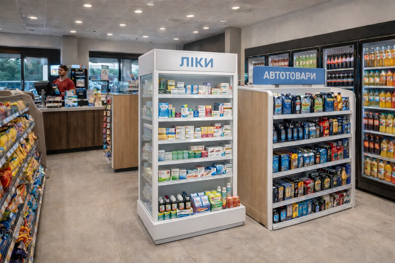 На АЗС дозволили продавати ліки: чи можна буде купити знеболювальне за заправках Полтавщини