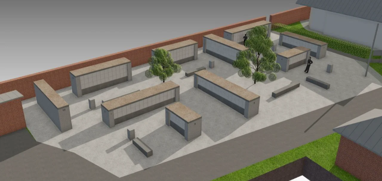 УЖКГ Полтави подало проєкт на платформу Dream для облаштування колумбарної стіни на Центральному кладовищі