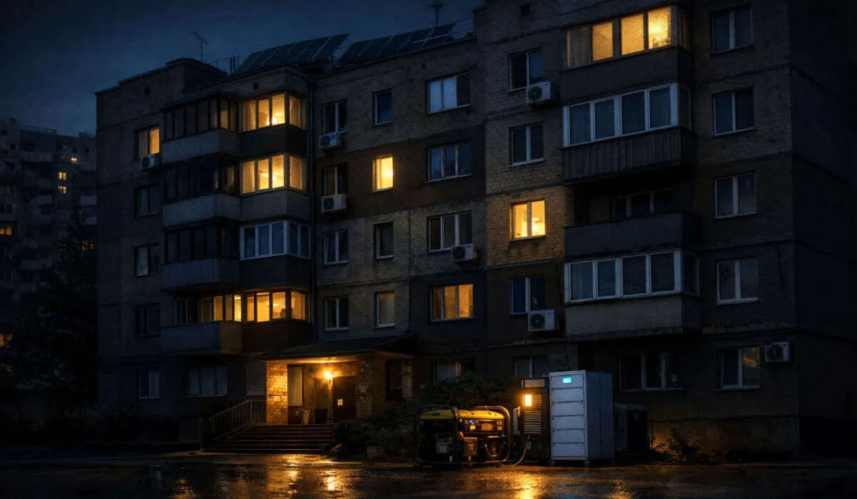 Гроші на генератори та сонячні панелі для багатоповерхівок: як можна скористатися програмою «СвітлоДім»