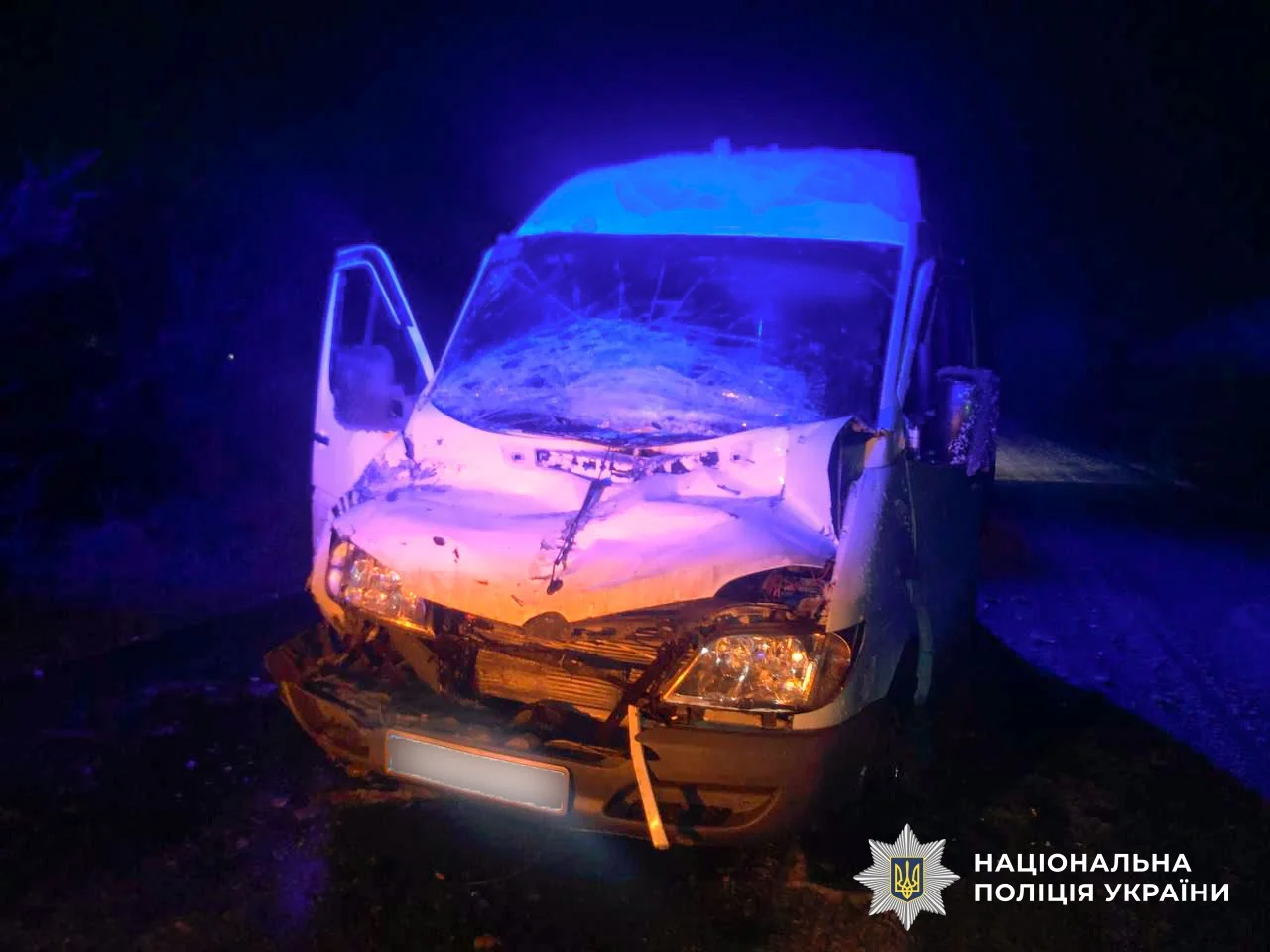 У Кременчуцькому районі зіткнулися маршрутка та вантажівка