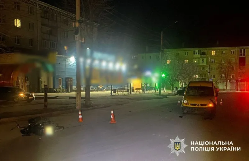 У Полтавській області неповнолітній потрапив у ДТП