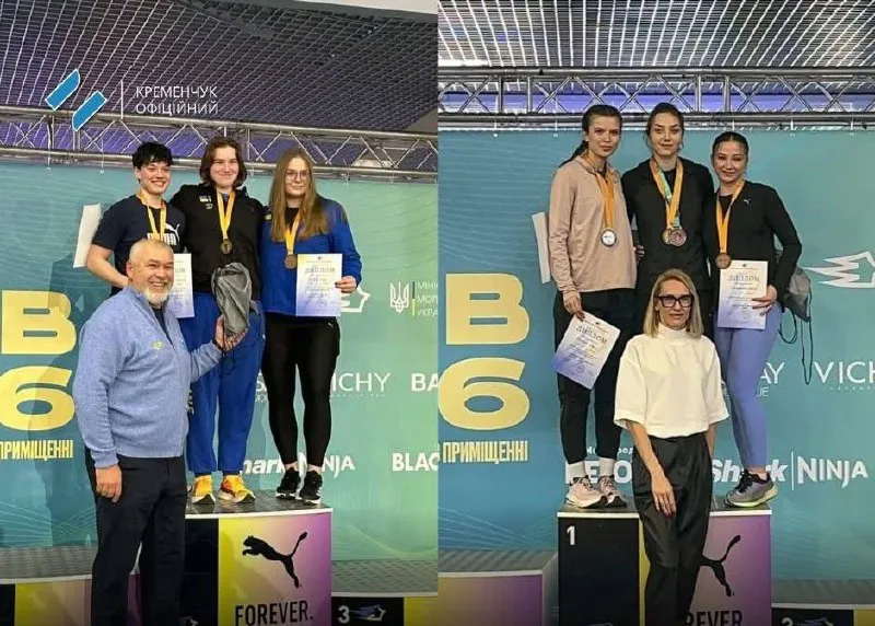 Кременчуцькі легкоатлетки вибороли «бронзу» на Чемпіонаті України
