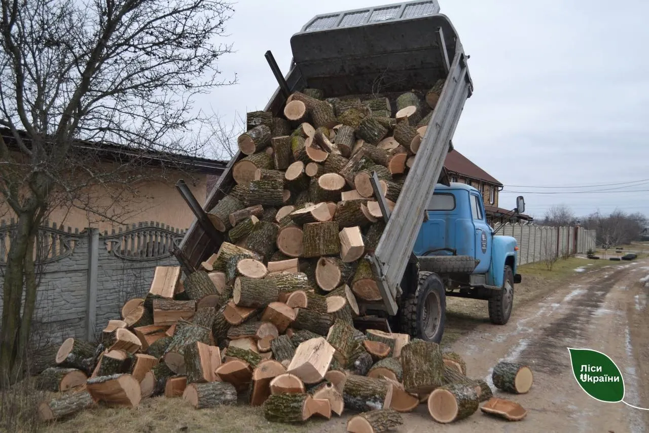 На Полтавщині лісівники реалізували 110 тисяч кубометрів дров за сезон