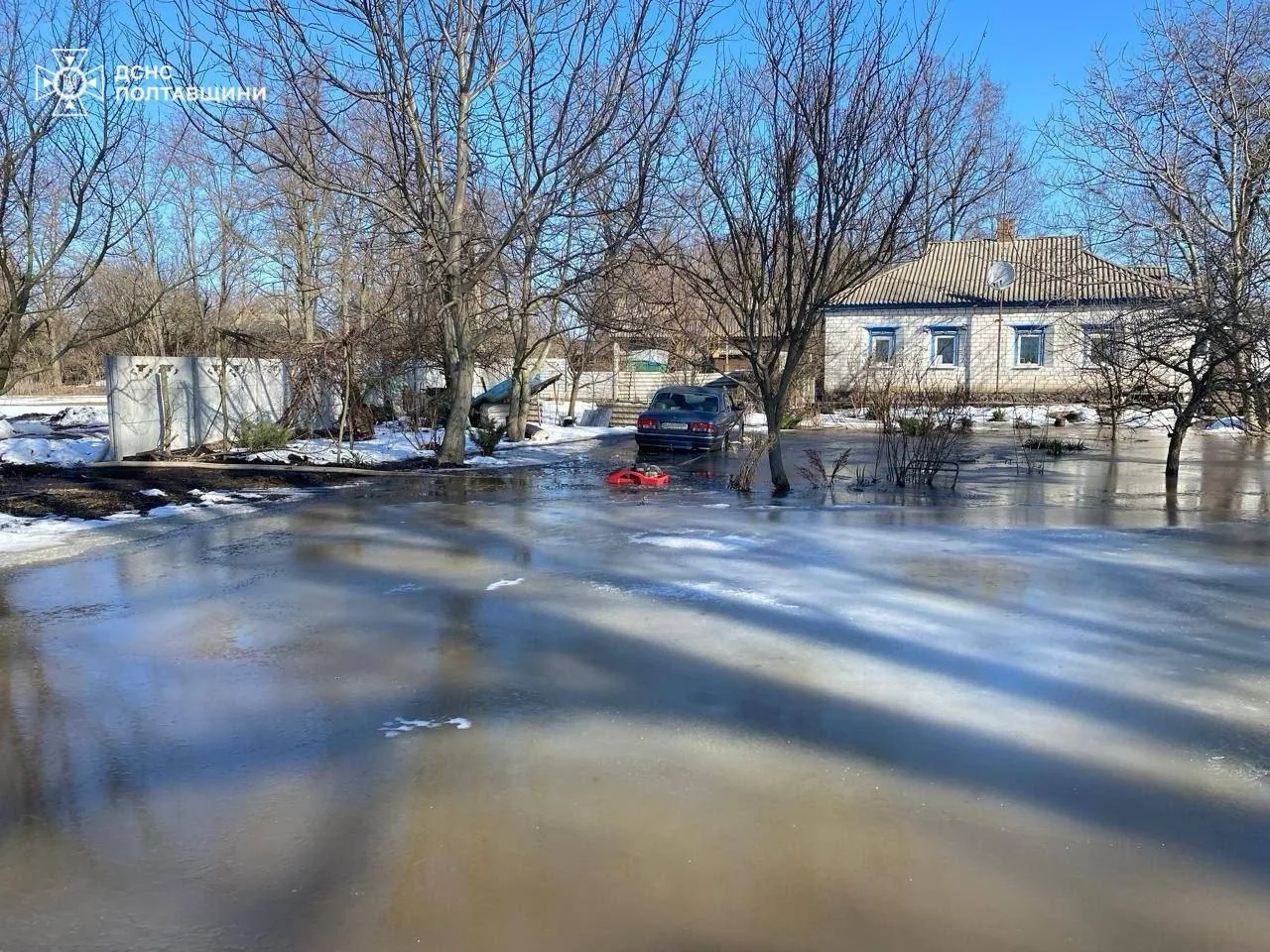На річках Полтавщини проходить весняне водопілля