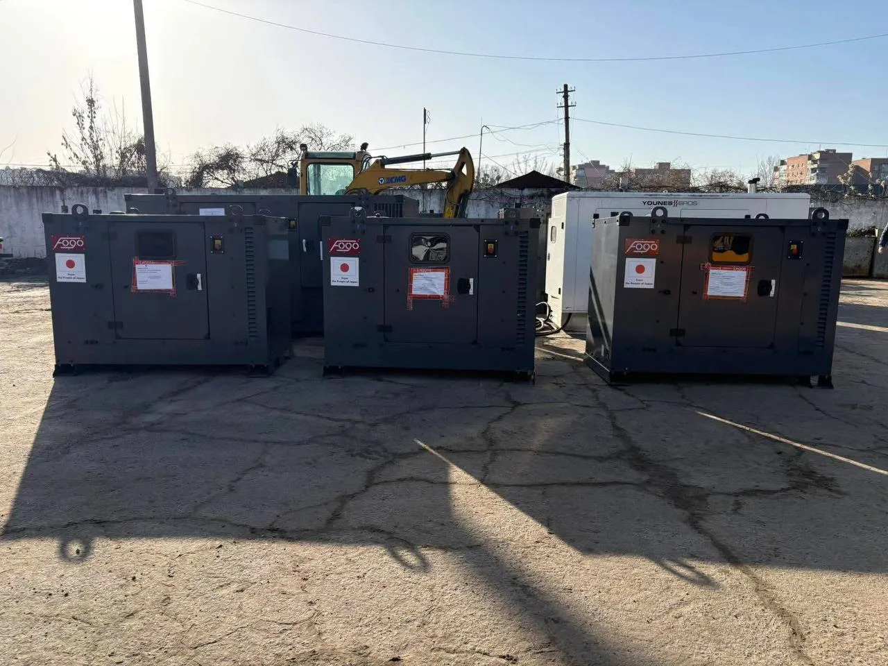 «Полтававодоканал» отримав генератори від уряду Японії