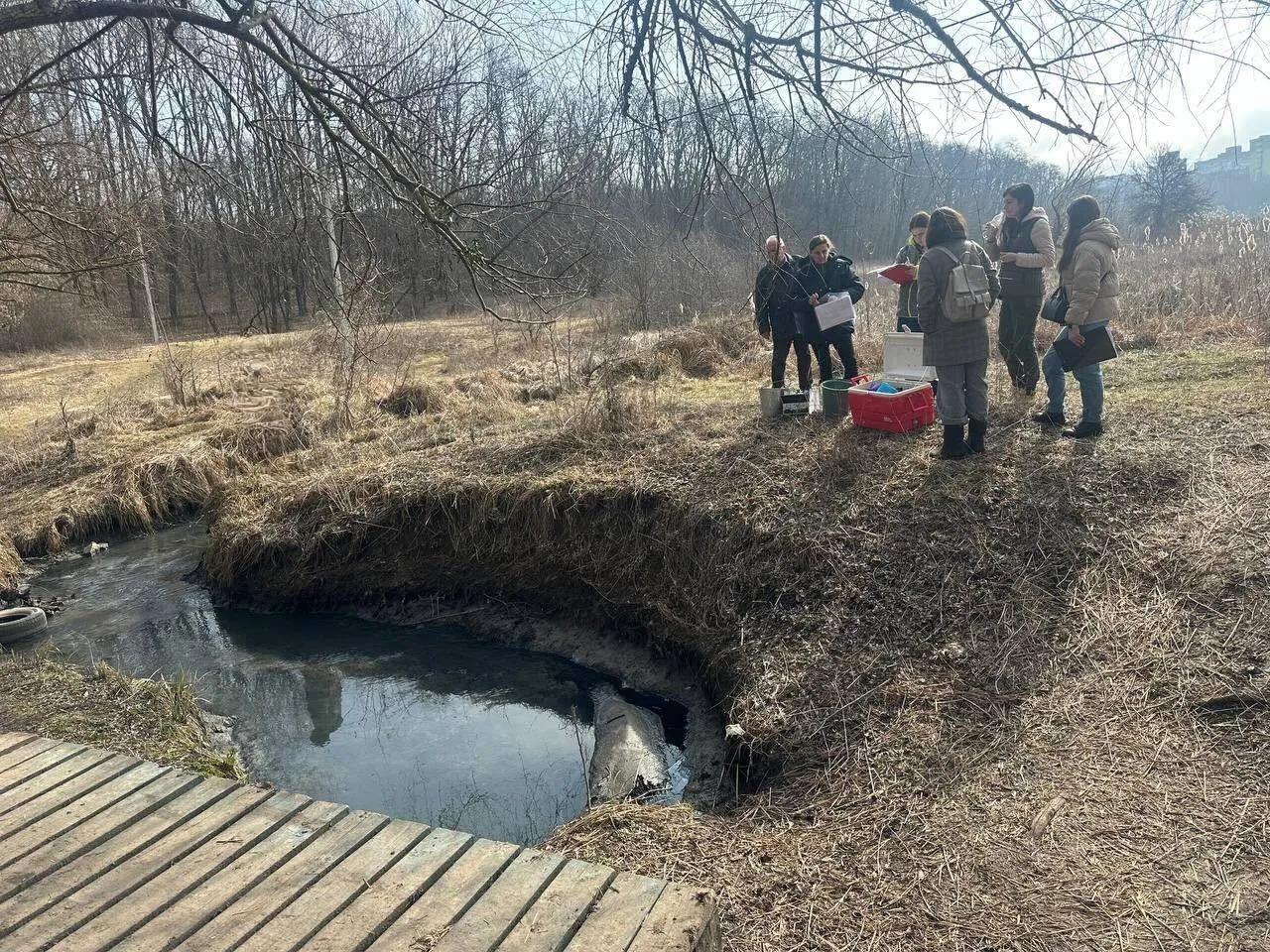 У Полтаві перевіряють можливе забруднення Пушкарівських ставків і Дендропарку