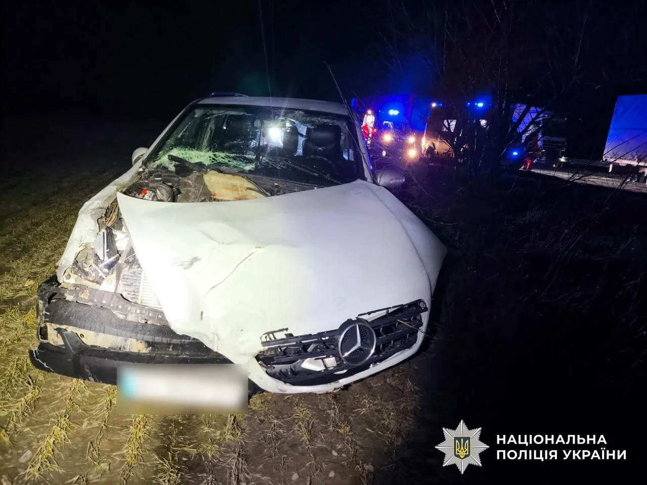 На Полтавщині на трасі Київ–Харків сталася ДТП за участі трьох авто: є травмовані