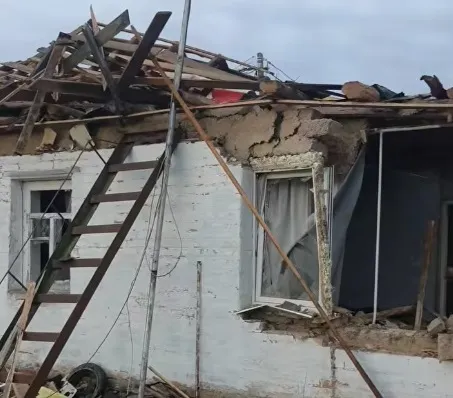 У Глобиному російський обстріл зруйнував будинок