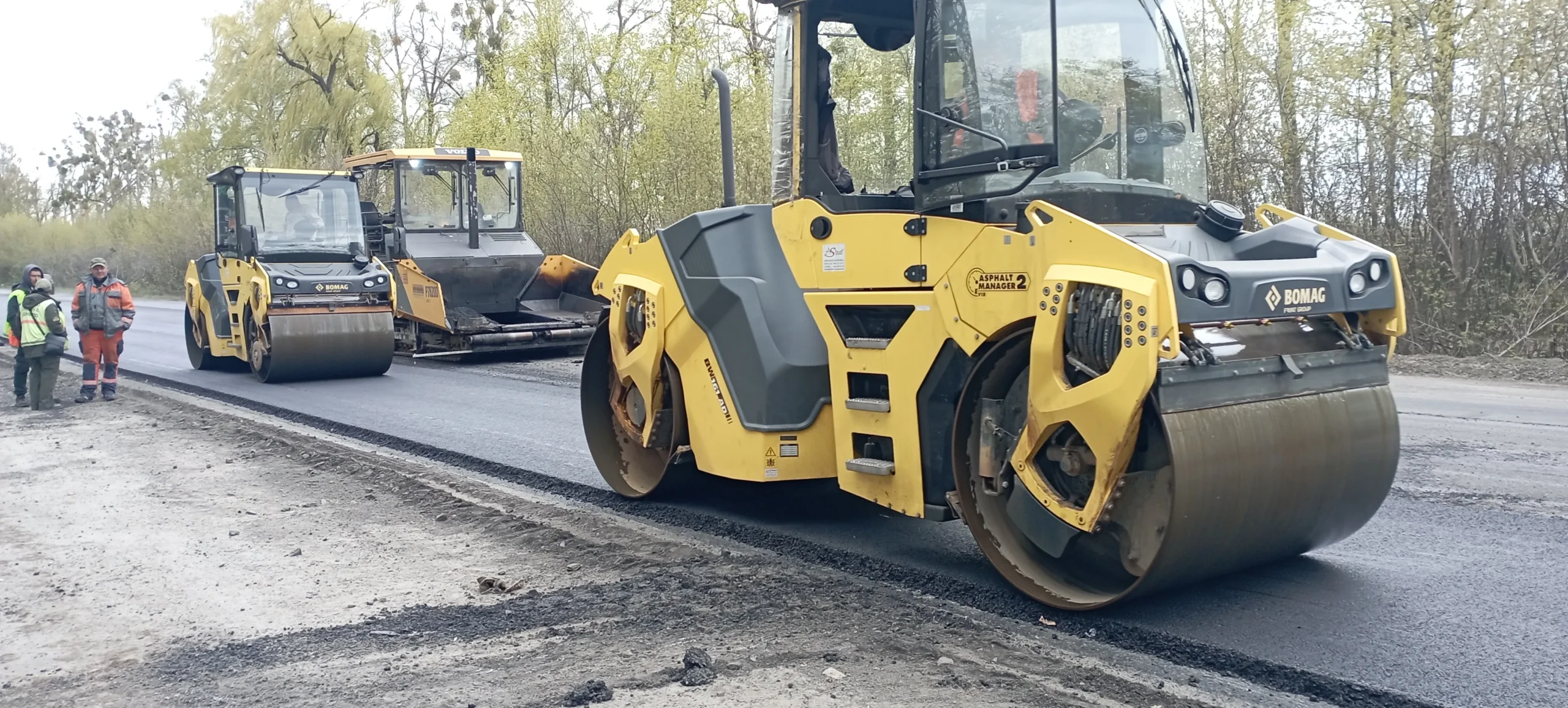 На Полтавщині вперше з 2022 року роблять поточні ремонти доріг державного значення