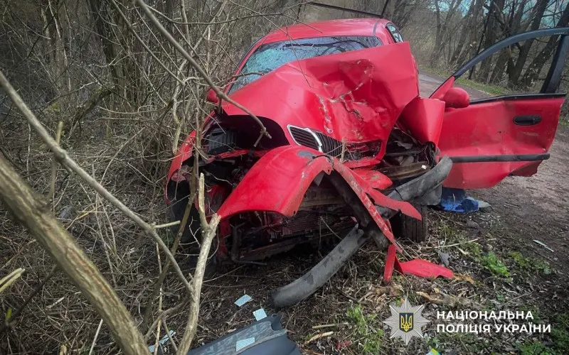 У Миргородському районі в аварії поранені двоє людей