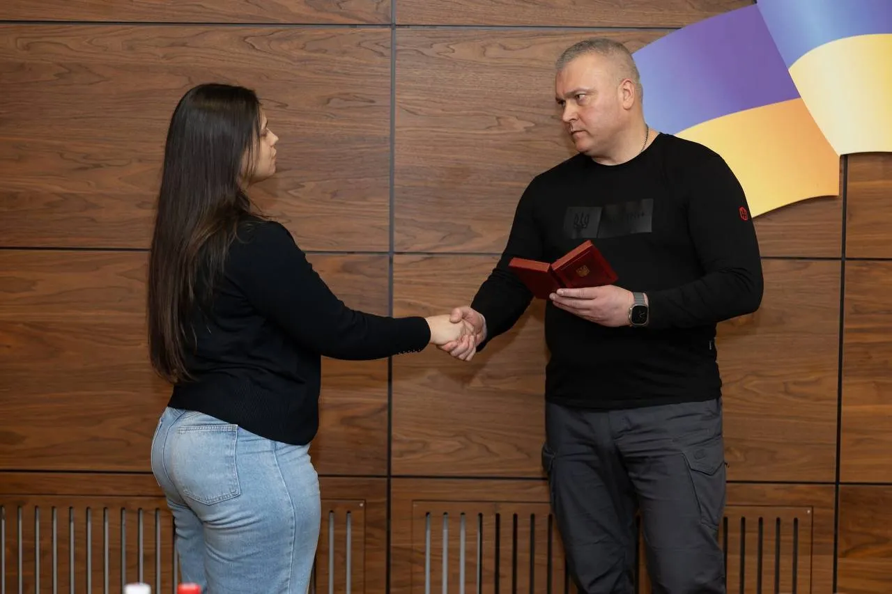 На Полтавщині родині аграрія Олега Бегмата вручили посмертний орден