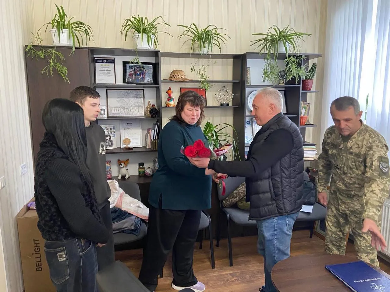 На Полтавщині родині загиблого воїна передали орден
