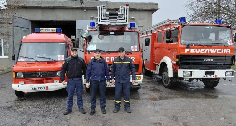 На Полтавщині отримали пожежний автомобіль від партнерів із Німеччини