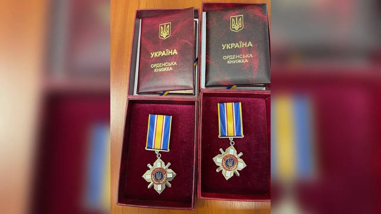 На Полтавщині родинам загиблих воїнів передали державні нагороди