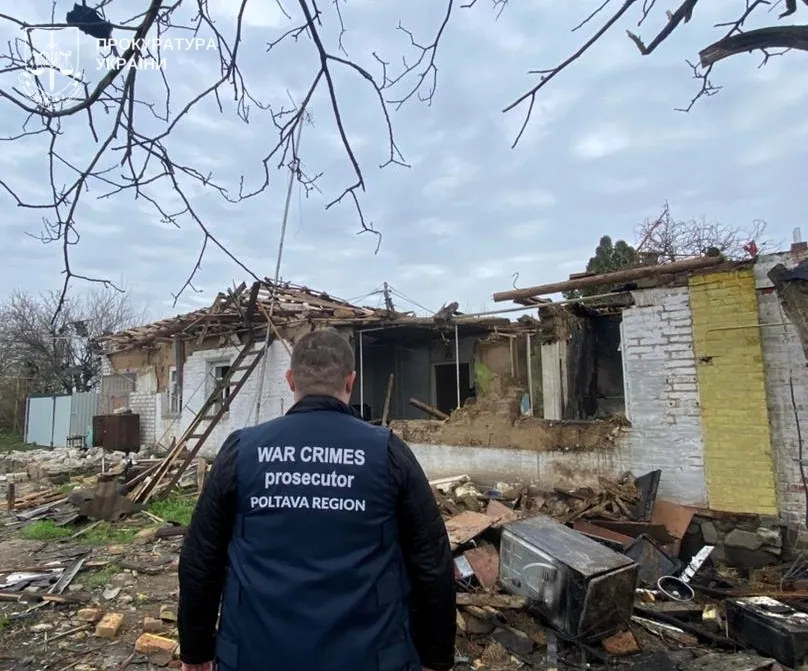 Внаслідок російської атаки на Полтавщині поранена дитина