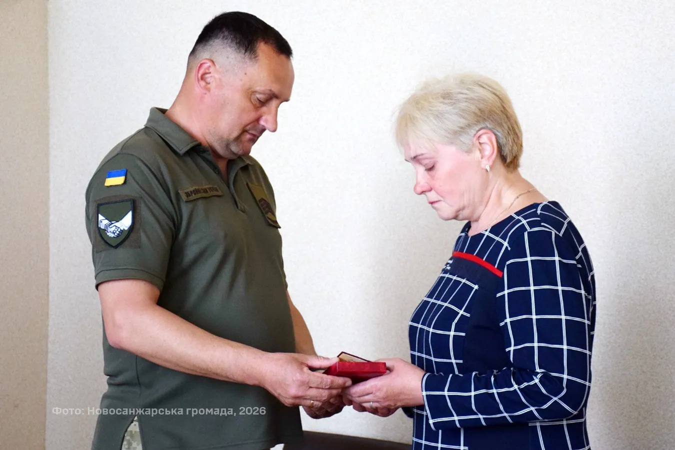 На Полтавщині передали нагороду матері полеглого захисника