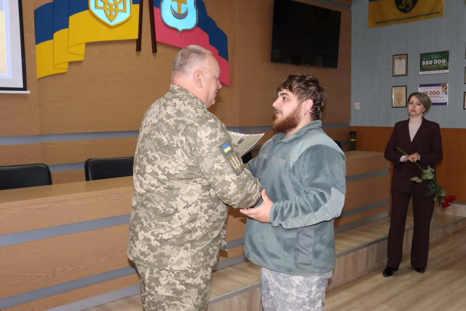 На Полтавщині військовим вручили нагороди
