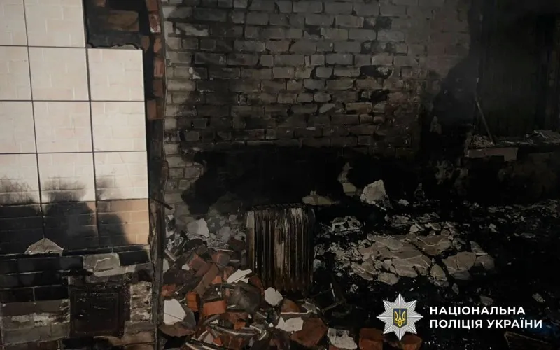 У Кременчуцькому районі на місці пожежі виявили тіло чоловіка