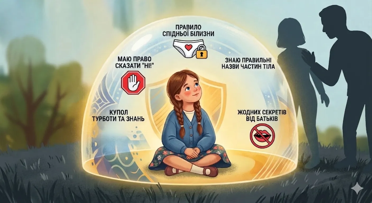 Дитина мовчить – тіло говорить: як розпізнати сигнали про сексуальне насилля