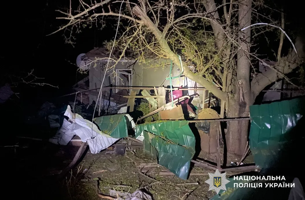 Поліція та СБУ задокументували наслідки нічного обстрілу Полтавщини