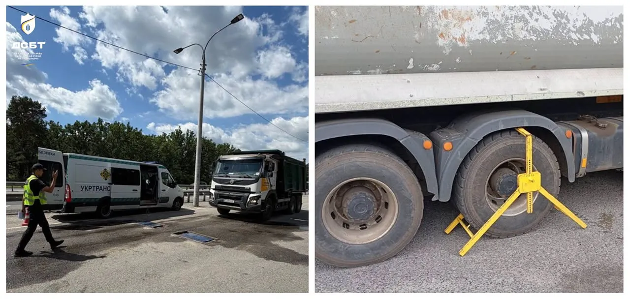 У Полтаві виявили дві перевантажені вантажівки: перевізникам загрожують штрафи