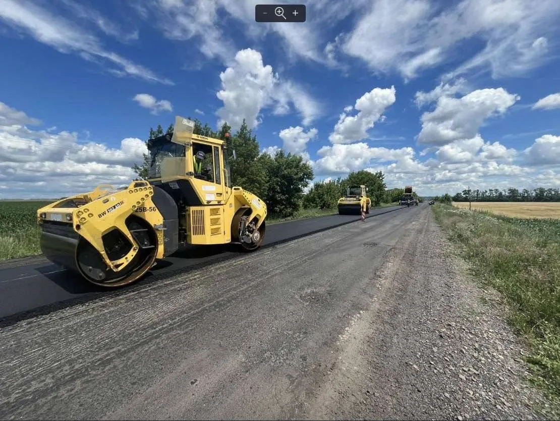 45 громад Полтавської області долучилися до ремонту доріг на умовах співфінансування