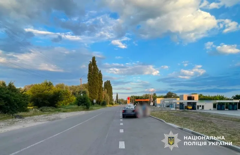 На Полтавщині збили дитину на велосипеді