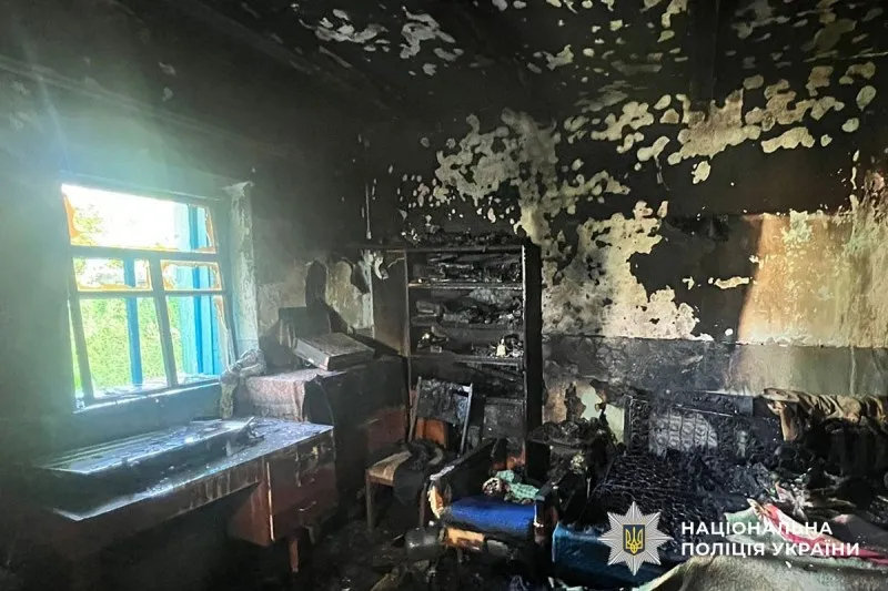 На Полтавщині в пожежі загинув чоловік