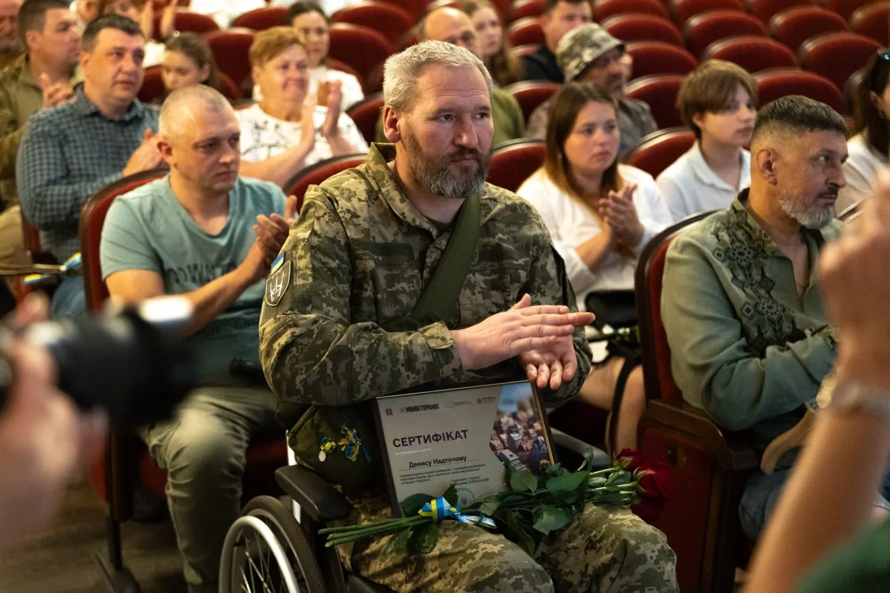 Ветеранам з Полтавщини вручили сертифікати на житло