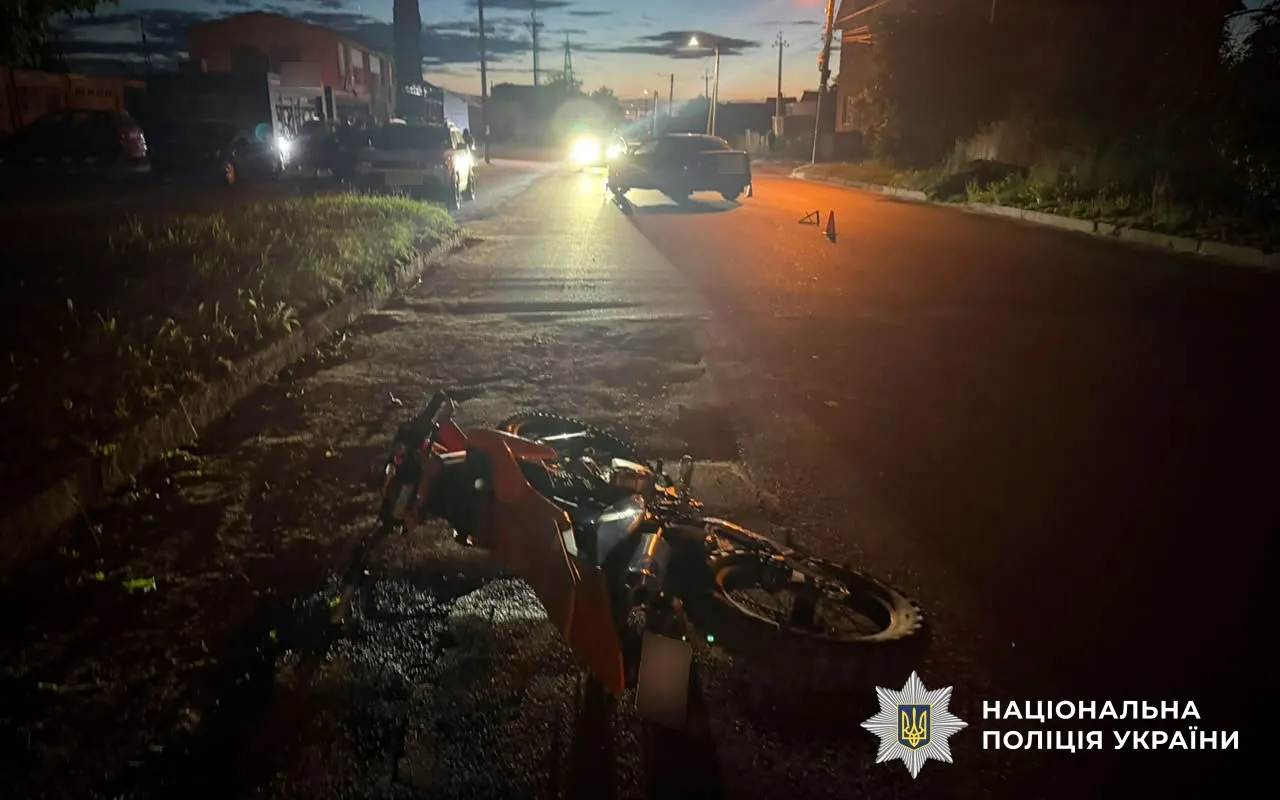 В аварії в Лубнах поранена неповнолітня
