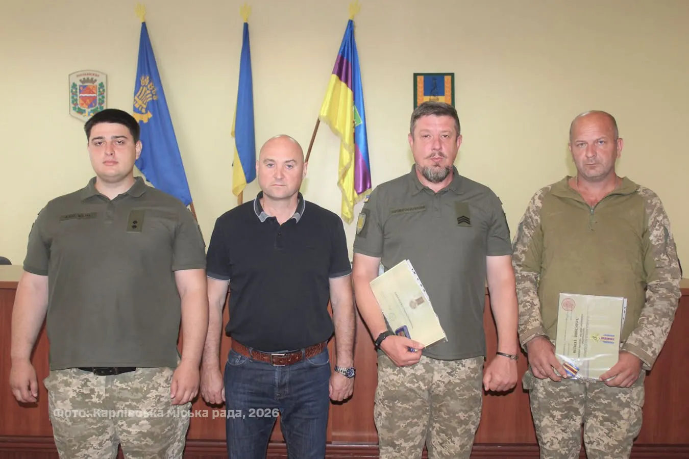 На Полтавщині нагородили військовослужбовців