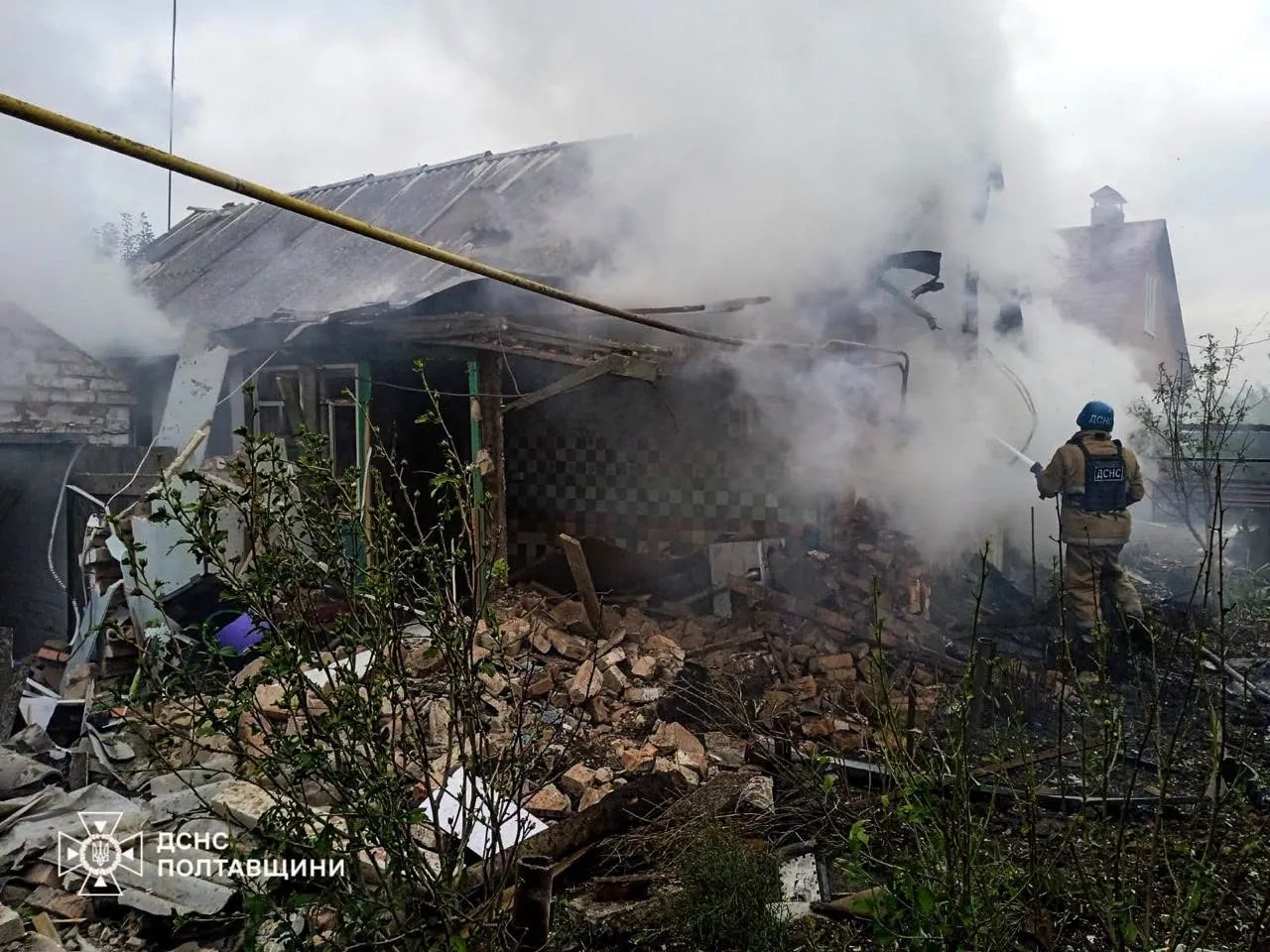 Росіяни атакували Полтавщину: травмовані троє людей