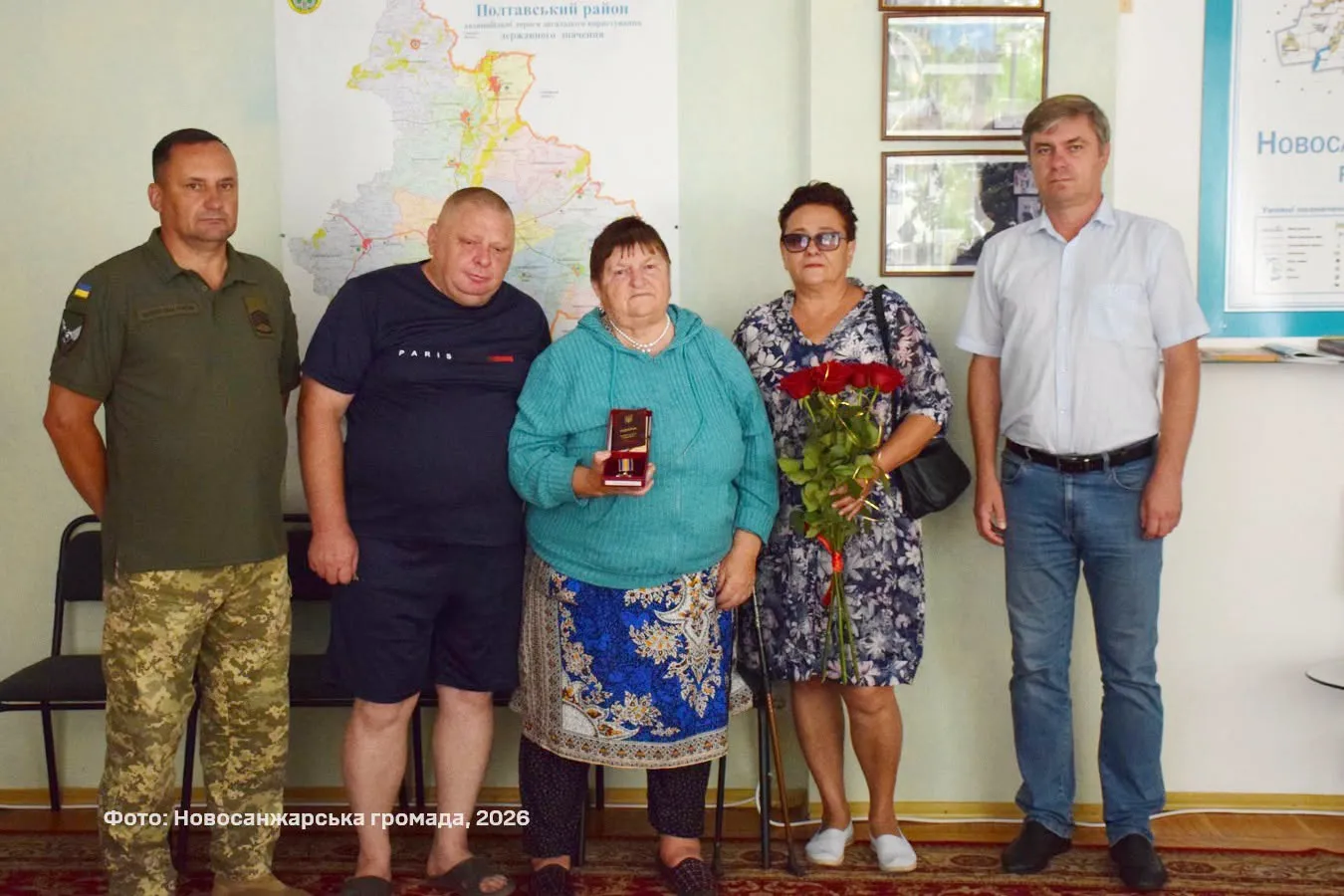 У Полтавському районі передали матері орден полеглого сина