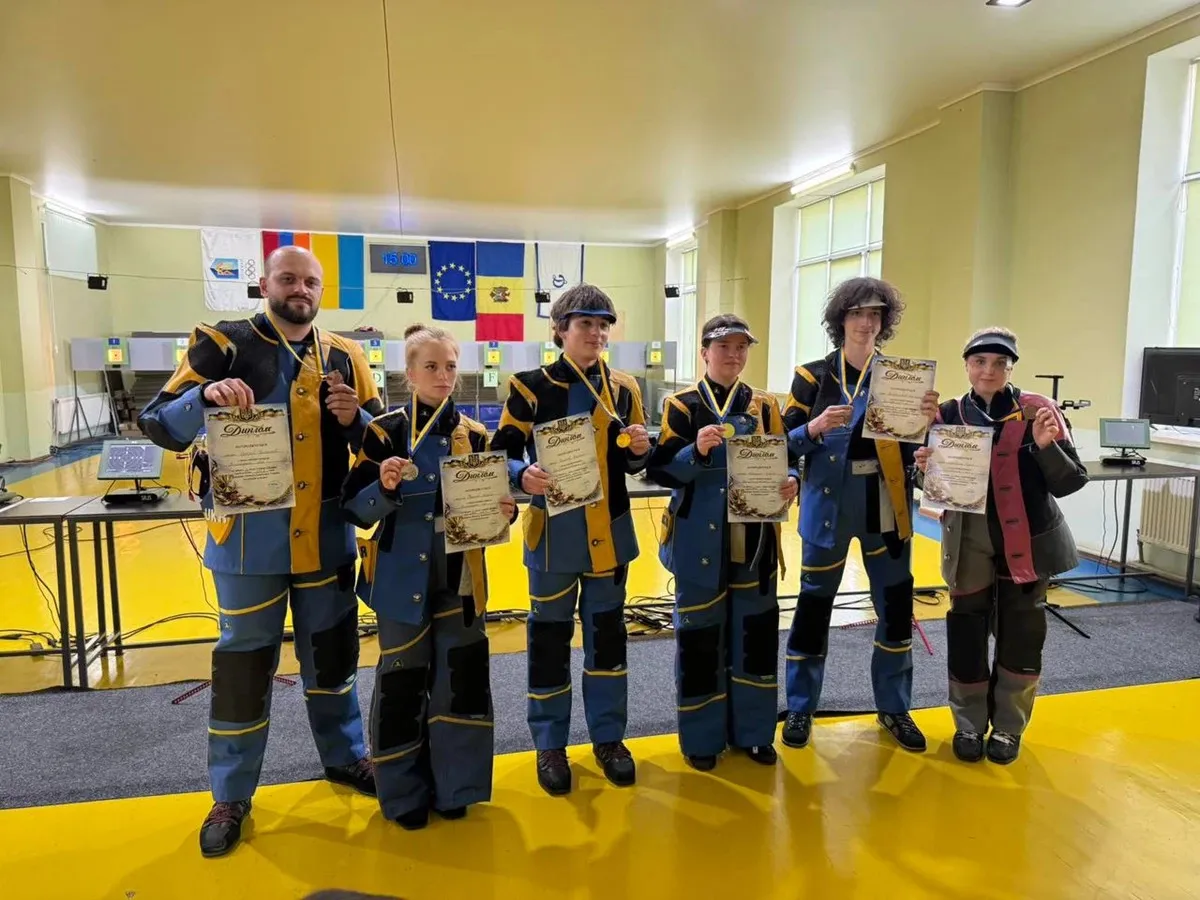 Спортсмени з Полтавщини здобули п’ять медалей на чемпіонаті України зі стрільби